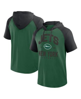 Logo Athletic - Men's Green New York Jets Prime Hoodie T-Shirt