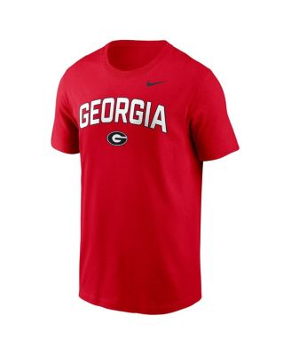 Men's Red Georgia Bulldogs Primetime Arch Stack T-Shirt