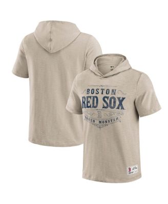 Fanatics - Men's Tan Boston Red Sox Hooded T-Shirt