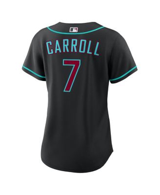 Women's Corbin Carroll Black Arizona Diamondbacks Alternate Replica Jersey