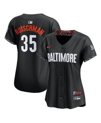 Nike - Women's Adley Rutschman Black Baltimore Orioles City Connect Limited Jersey
