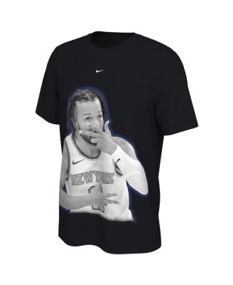 Men's and Women's Jalen Brunson Black New York Knicks Player Graphic T-Shirt