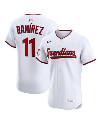 Nike - Men's Jose Ramirez White Cleveland Guardians Home Elite Jersey