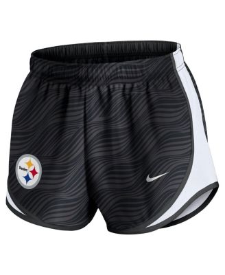 Women's Anthracite Pittsburgh Steelers Tempo Performance Shorts