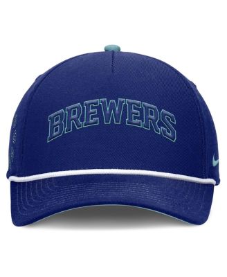 Men's Royal Milwaukee Brewers Father's Day Rise Adjustable Hat