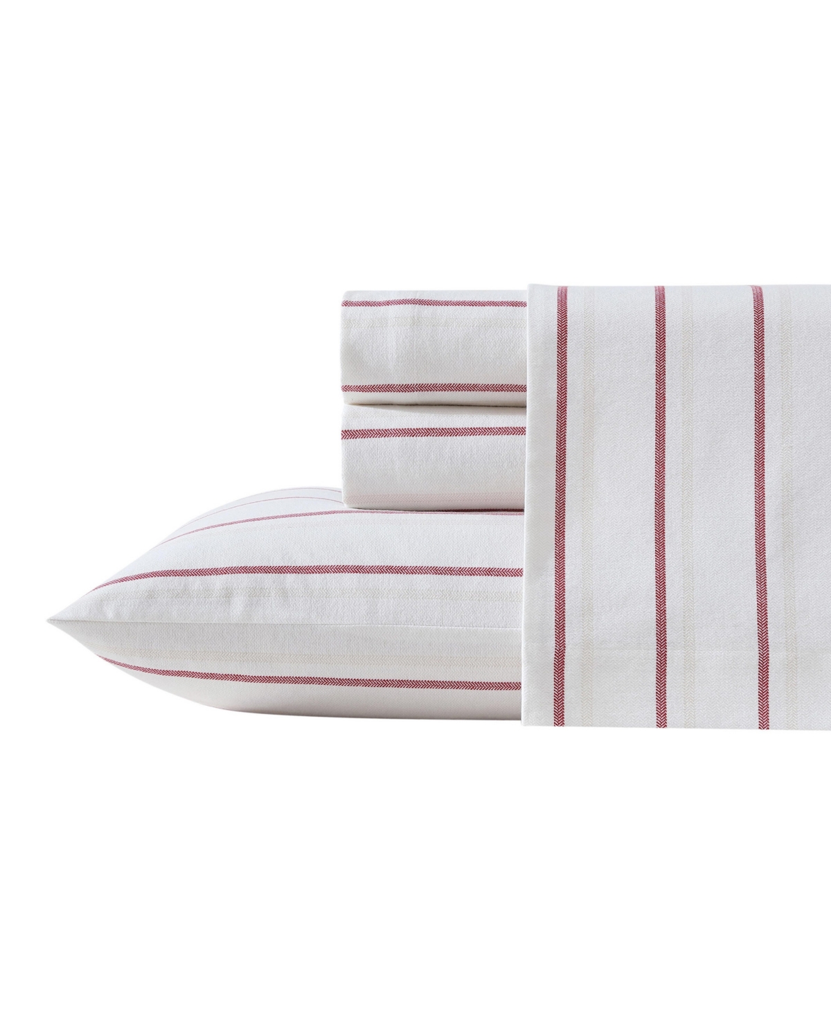 Eddie Bauer Printed Cotton Flannel 4-pc. Sheet Set, Full