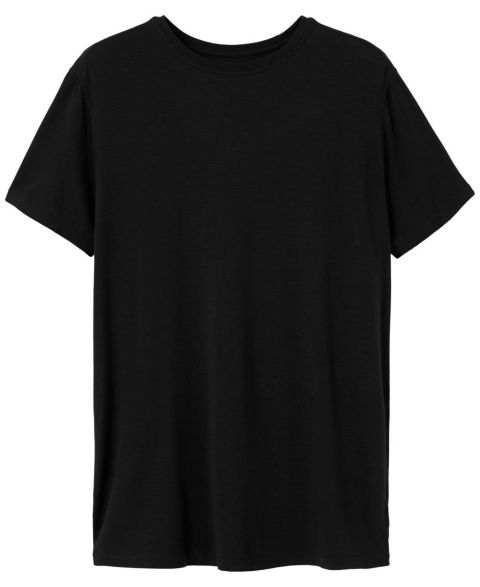 Мужская футболка SAXX Relaxed-Fit Snooze Heathered Sleep T-Shirt, цвет: Чёрный