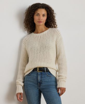 Lauren Ralph Lauren - Women's Herringbone Oversize Sweater