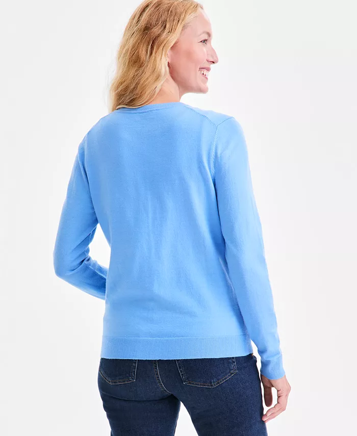 Women's Button-Down Long-Sleeve Cardigan - thumbnail 6