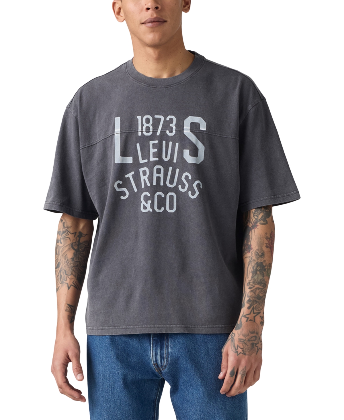Men's Lockwood Practice Relaxed Fit Short Sleeve Crewneck T-Shirt - 2H Phantom