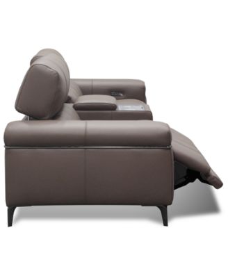 Wyndill 3-Pc. Leather Sofa with 2 Power Recliners, Exclusively at Macy's
