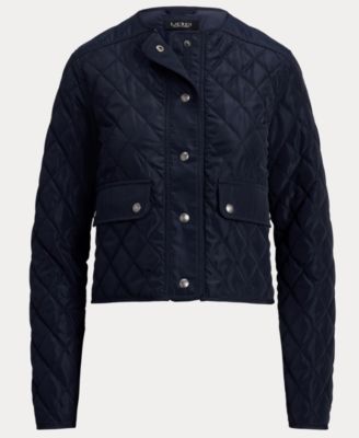 Women's Diamond Cropped Quilted Jacket