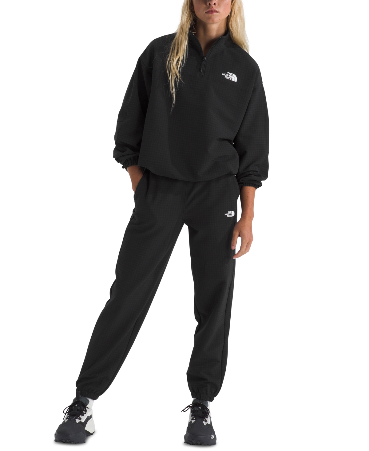 The North Face Women's Tekware Quarter-zip Jacket In Black