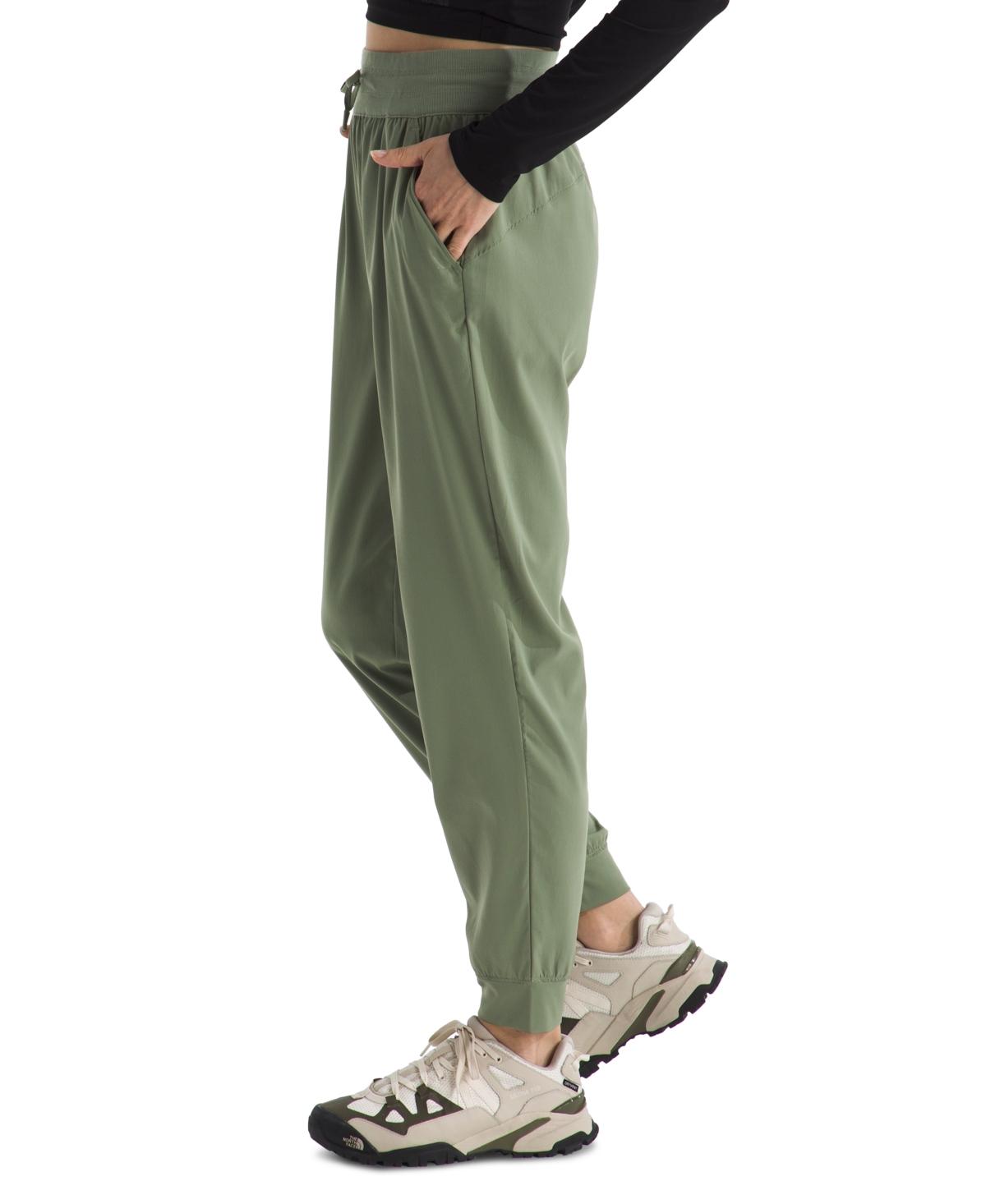 The North Face Women's Aphrodite Arise Jogger Pants In Gray