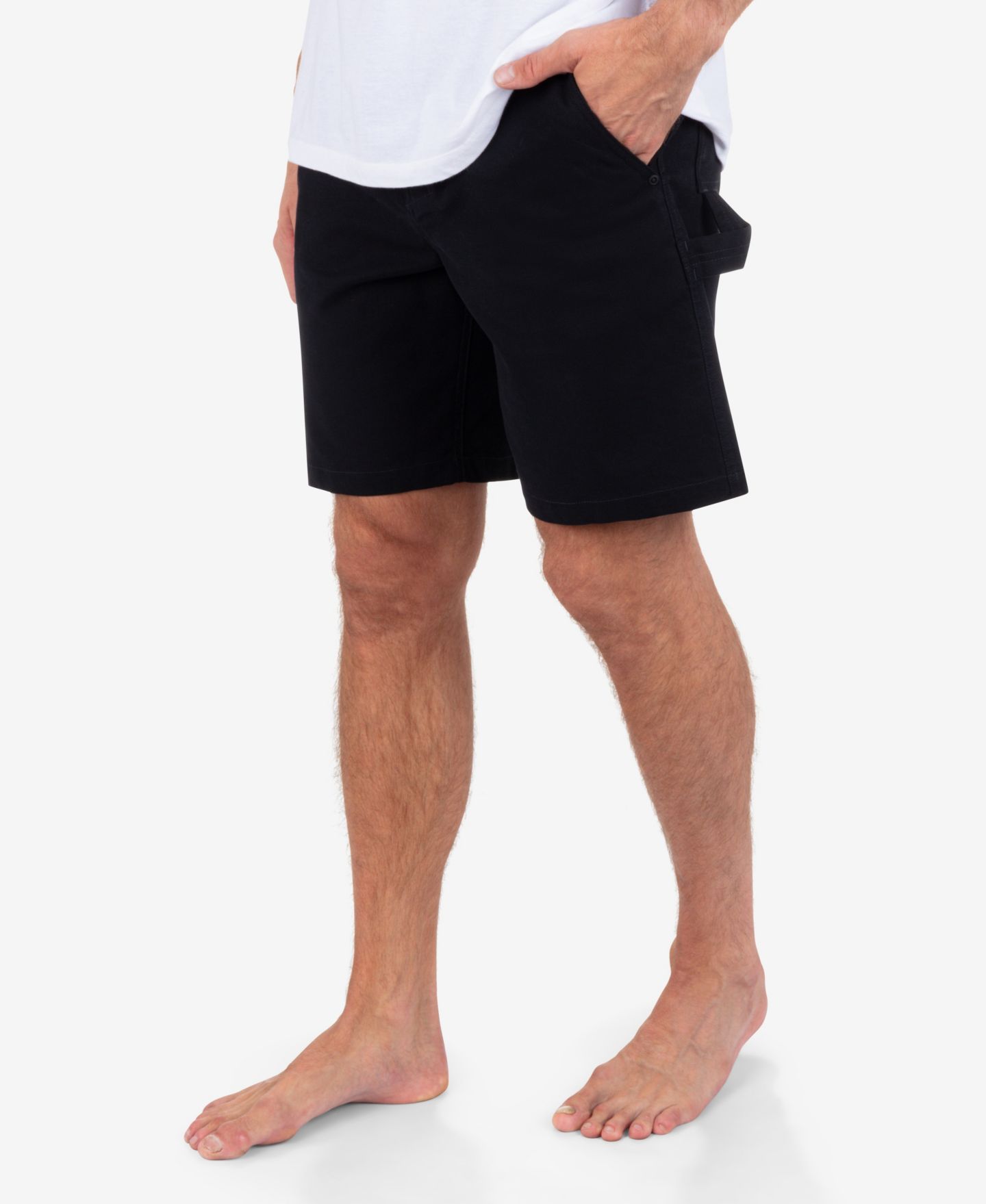 Мужские шорты Hurley Industry 20 Walkshorts, цвет: Чёрный — фото 3
