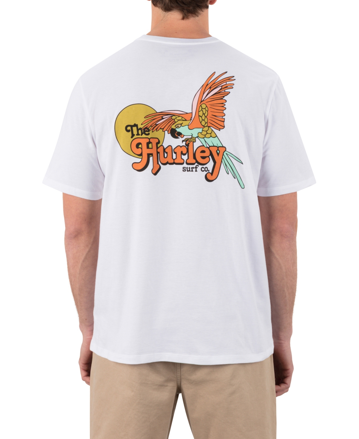 Men's Macaw Short Sleeve T-Shirt - Broken jade heather