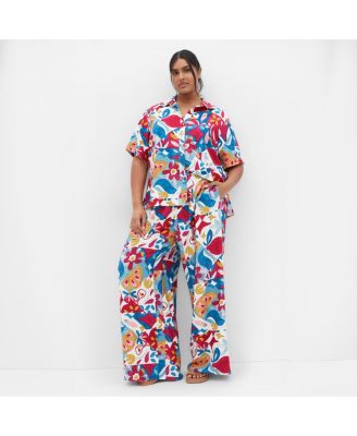 Plus Size Athena Border Pant