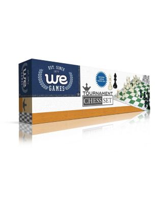 Travel Tournament Chess Set, 20 in Board, Chess Bag, 3.75 in. King