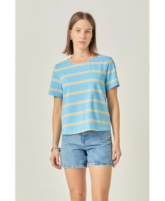 Women's Jersey stripe top