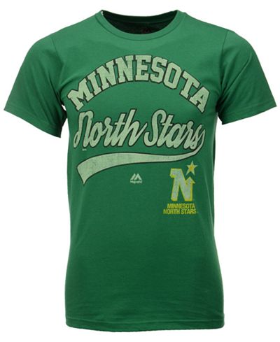 Majestic Men's Minnesota North Stars Vintage Inspired Performance T-Shirt