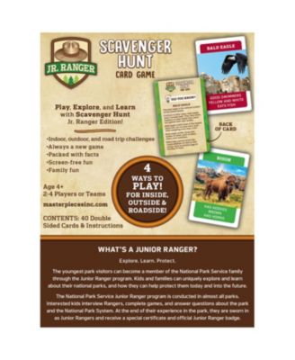 Jr Ranger - Scavenger Hunt Card Game