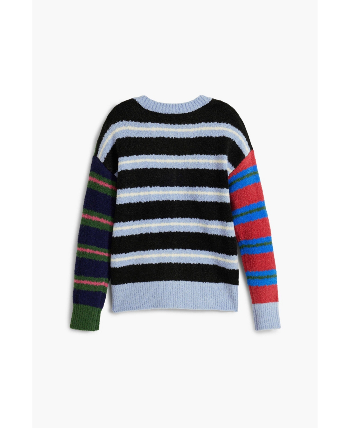 Desigual Boys Boys's Textured Striped Sweater In Multi
