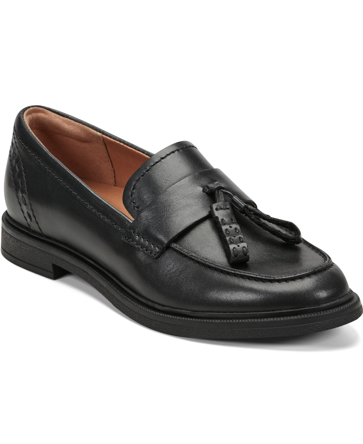 Earth Women's Deeana Stitched Tassel Loafers In Black