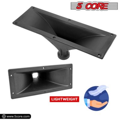 5Core Screw On Compression Driver Horn Tweeter Throat 15X5-4 Pcs ABS Build Heavy Duty