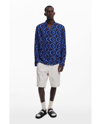 Men's Long-sleeve shirt with suns