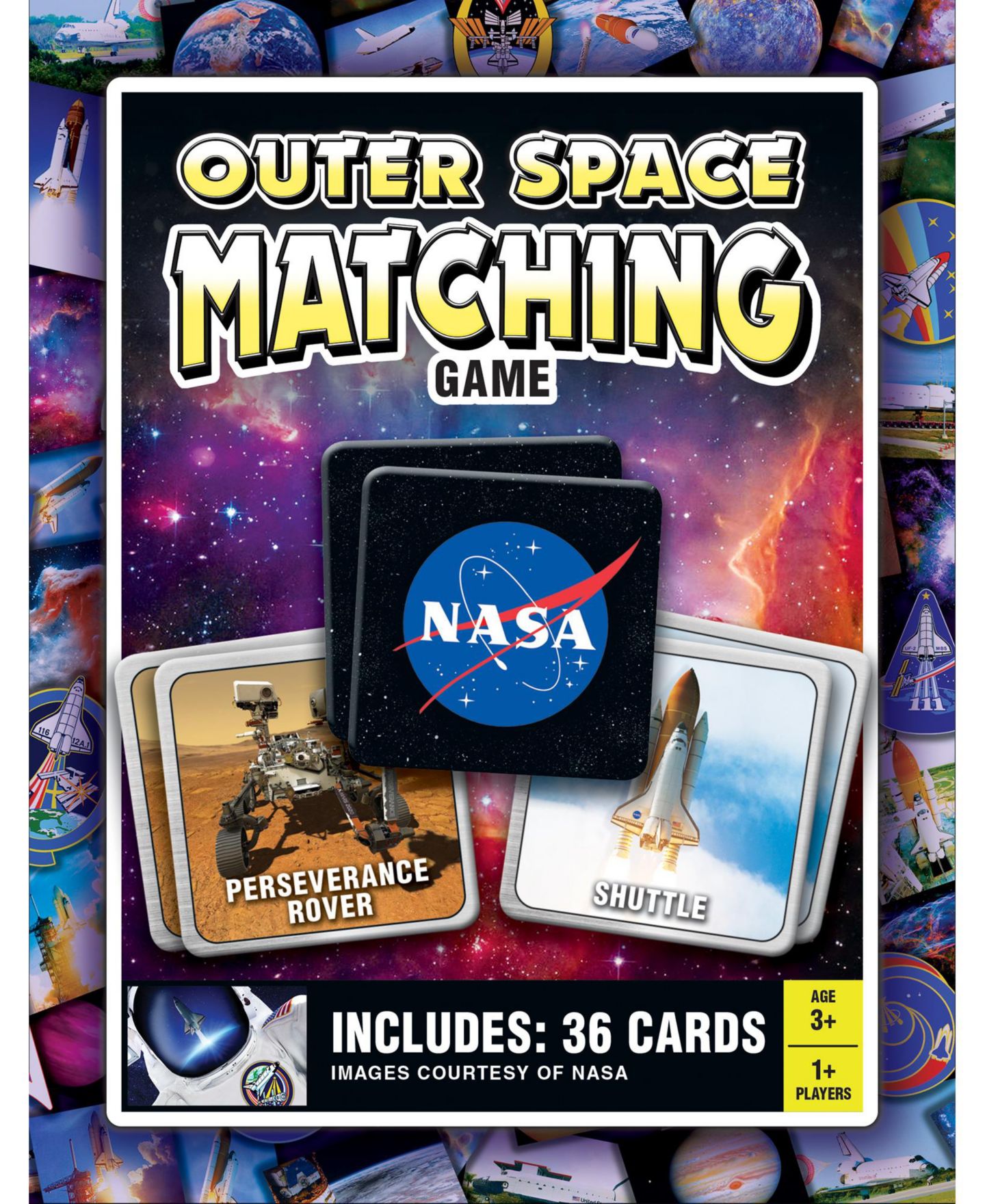 Детская игрушка MasterPieces Puzzles MasterPieces Officially Licensed NASA Matching Game for Kids — фото 1