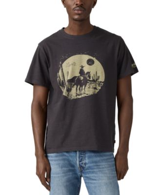 Levi's - Men's Relaxed Fit Short Sleeve Desert Cowboy Crewneck T-Shirt