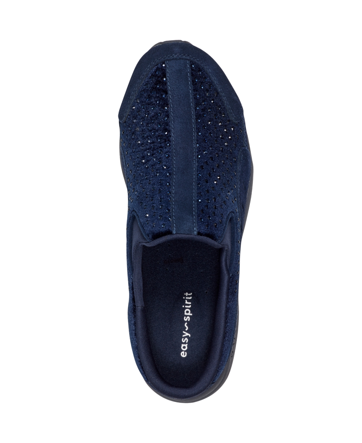 Easy Spirit Women's Traveltime Slip-on Mule Walking Sneakers In Blue
