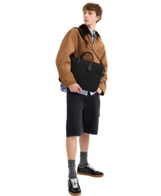 Men's Theo Work Signature Jacquard Bag