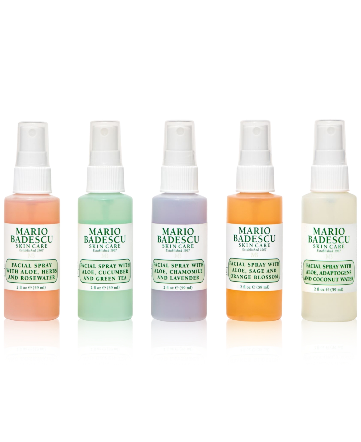 Mario Badescu 5-pc. Mini Mist Set In Transparent