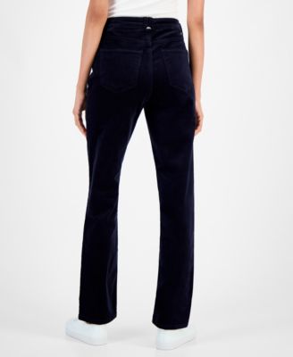 Women's Mid-Rise Corduroy Pants 
