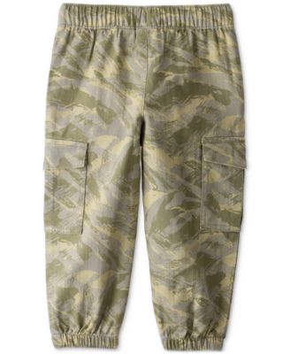 Toddler Boys Cotton Camo Fashion Cargo Pants