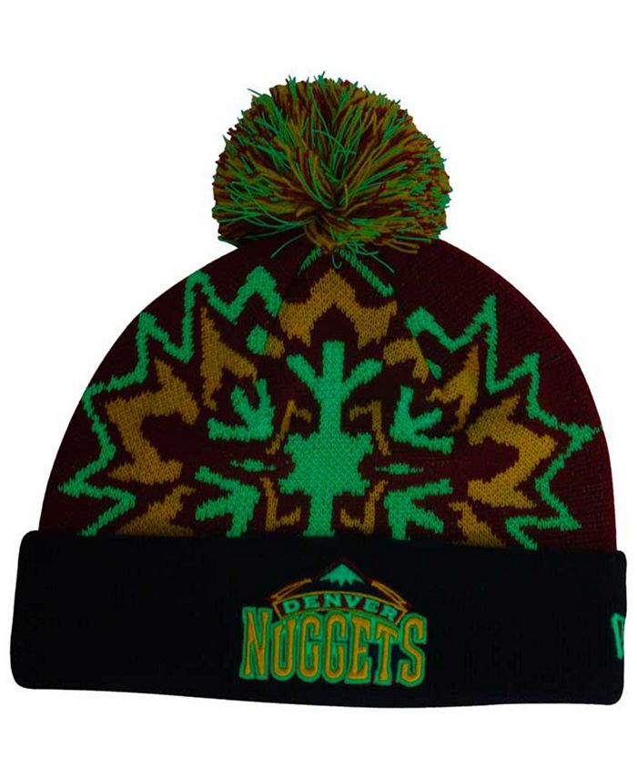 New Era Denver Nuggets Glowflake Knit Hat Macy's