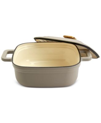 Smith & Clark Enameled Cast Iron 4-Qt. Square Dutch Oven