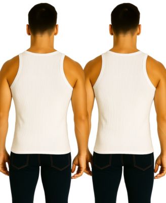 Men's 2-Pack Heavyweight Ribbed Tank Top