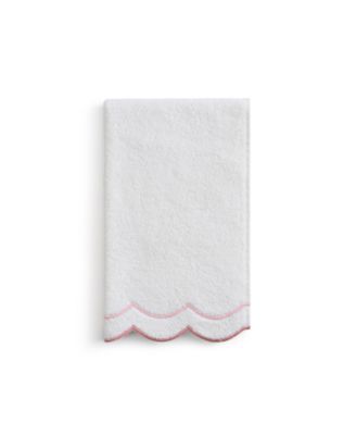 Scallop Cotton Hand Towel, 27" x 16"