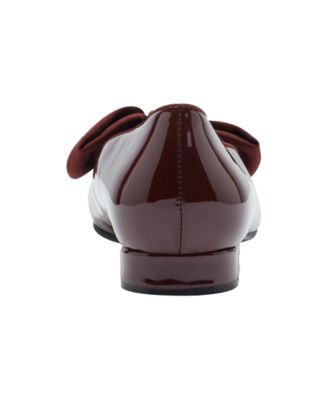 Women's Auggie Bow Pointed Toe Tailored Loafers