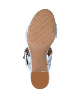 Women's Almer Double Band Block Heel Sandals