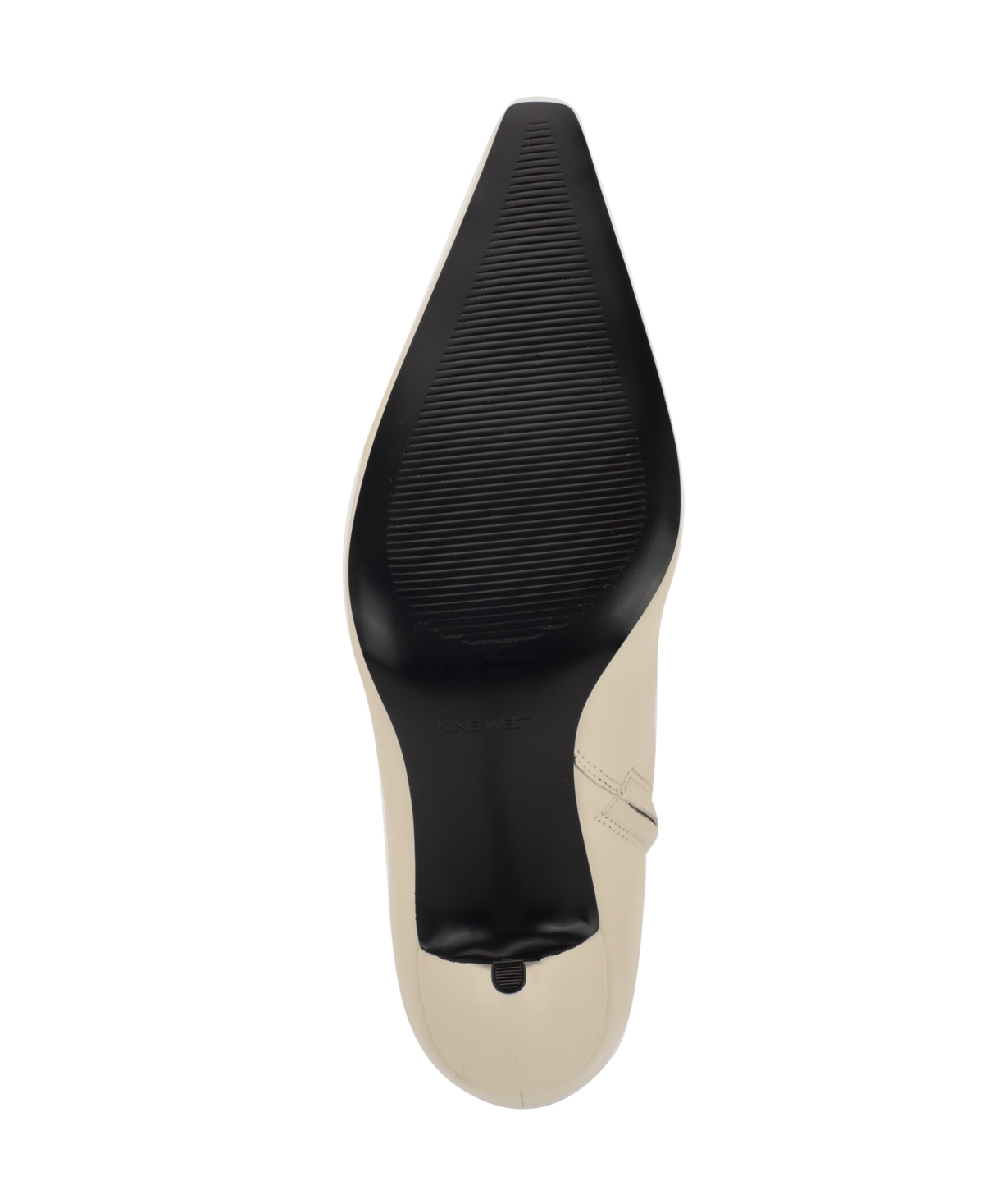 Nine West Ohmy Pointed Toe Bootie In White