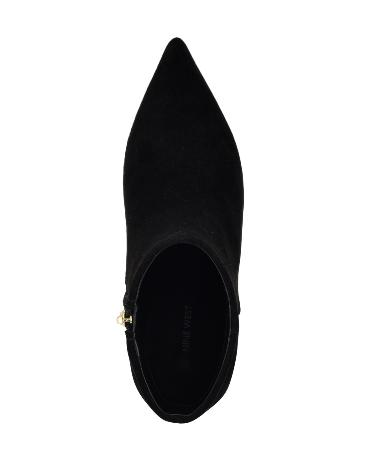 Nine West Women's Hamesa Pointy Toe Kitten Heel Booties In Black
