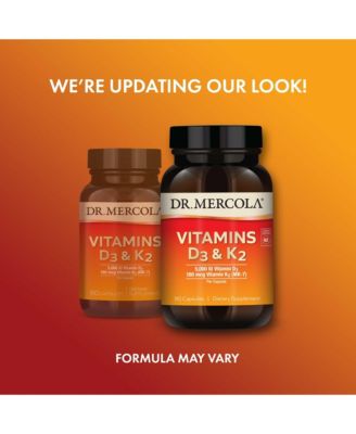 Vitamins D3 & K2, 90 Servings, Supports Immune Health