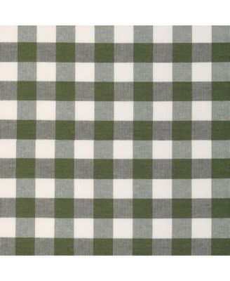 Buffalo Check Gingham Custom Window Curtain Treatments