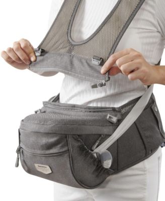 2-in-1 Ergonomic Baby Hipseat with Removable Shoulder Straps