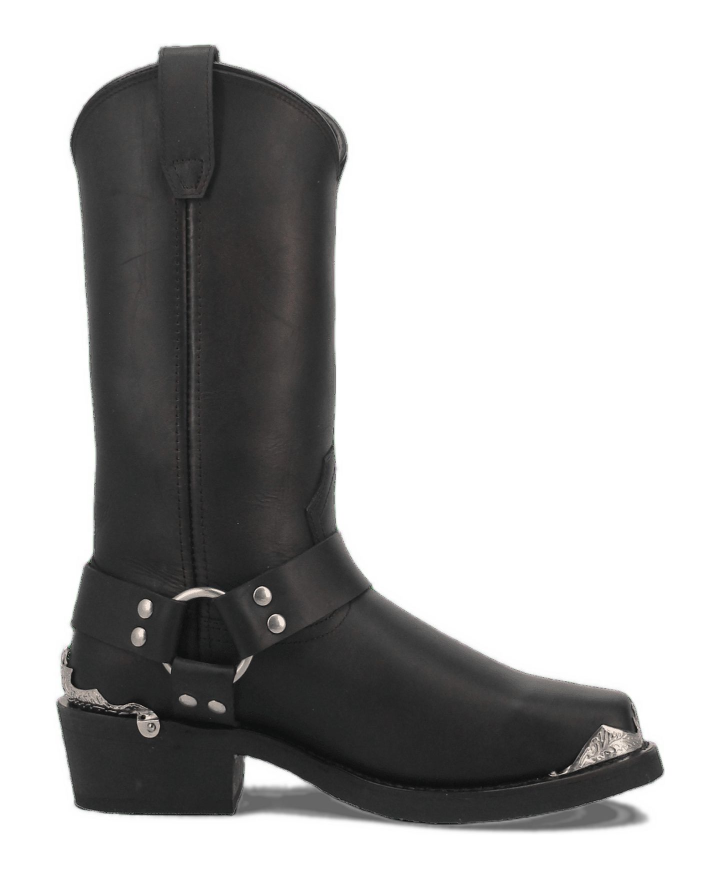 Мужские ботинки Dingo Chopper Leather Harness Boot, цвет: Чёрный — фото 2