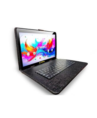 10.1" Octa Core 256GB Storage Android 15 with Unique Oracle Keyboard Case and Tablet Briefcase