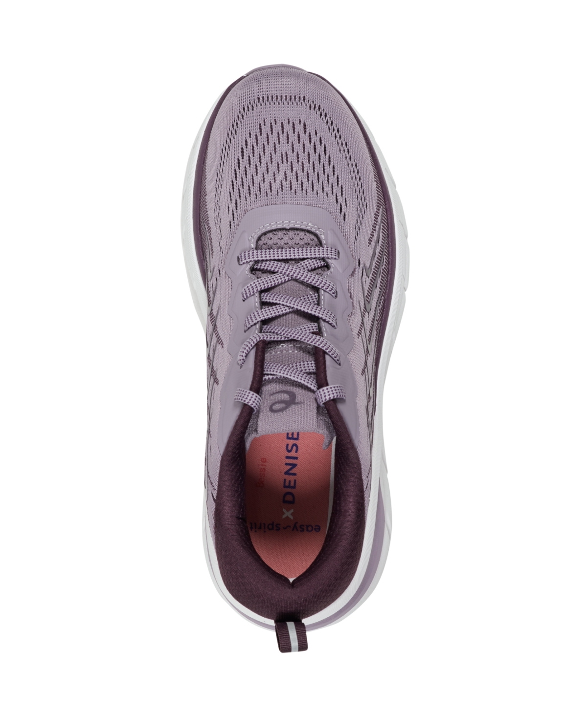 Easy Spirit Women's X Denise Austin Maelie Emove Lace-up Sneakers In Gray